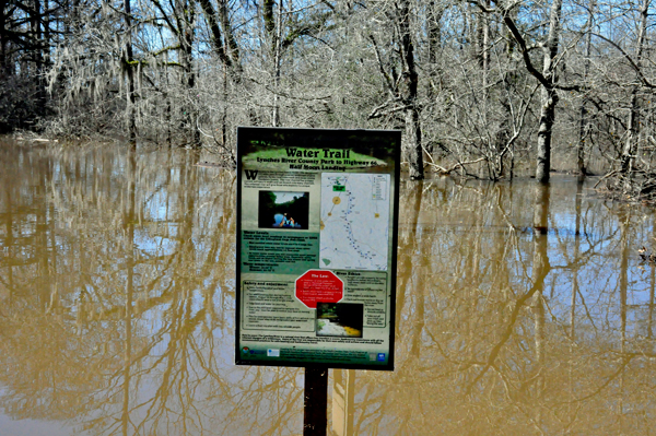 Water Trail sign